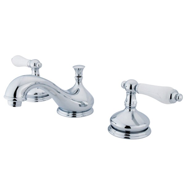 Kingston Brass KS1161PL 8" Widespread Bathroom Faucet, Polished Chrome KS1161PL - main